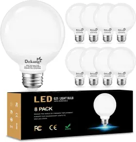 726084198739 BRANDED01 Led Vanity Light Bulbs Bathroom Base