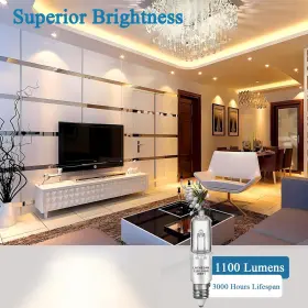 E11-4-100W BRANDED01 Halogen Bulb Led Mini Candelabra #3