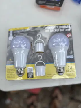 CPBL039WELN BRIGHT Living Led Light Bulb Rechargeable Battery