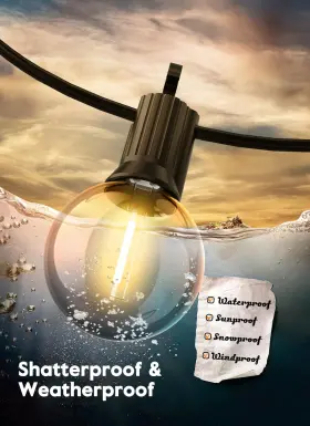 G40-BULBS-NEW BRIGHTOWN Led Light Pack Globe Bulb #3