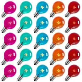 711978707098 BRIGHTOWN Multicolor Christmas Light Bulbs Cand