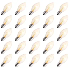 JY-C7-A01 BRIGHTOWN Pack Christmas Light Bulbs Candelabra