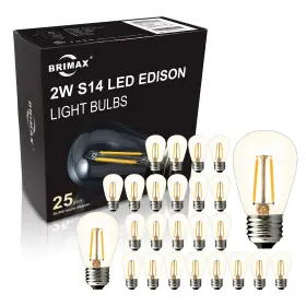 LMST452W-27-80-C BRIMAX Pack Led Bulbs Light Shatterproof