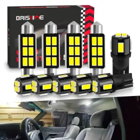 BRI-5630WHITE10P-194 BRISHINE Festoon Led Bulbs Brigh