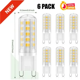 G9-32-W BRVHOZX Led Light Bulb Pin Ceramic Dimmable