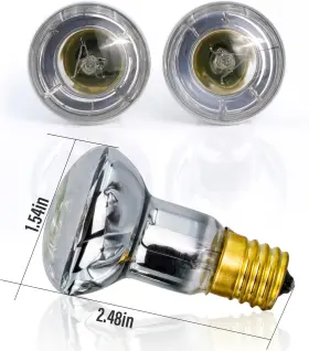 744110356465 BULB Lava Lamp Glitter Heat Incandescent #2