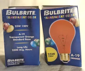 105525 BULBRITE Light Bulb Transparent Halloween