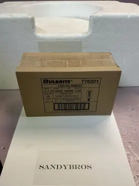 776201 BULBRITE Led Filament Dim Chandelier Light Bulb Pack