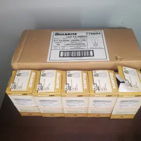 776684 BULBRITE Filaments Sign Led Light Bulb Pack