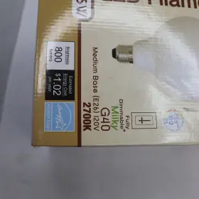 776897 BULBRITE Dimmable Milky Glass Led Light Bulb #3