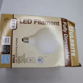 776897 BULBRITE Dimmable Milky Glass Led Light Bulb