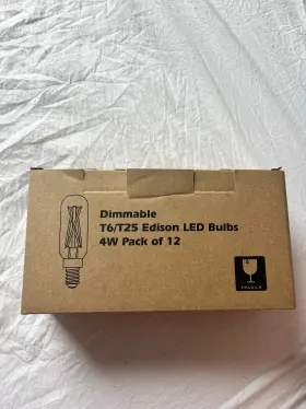 861574 BULBRITE Led Bulb Dimmable Edison