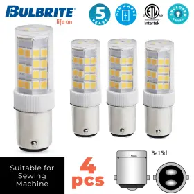 LED4DC-27K-D BULBRITE Sewing Bulb Led Cri Bayonet