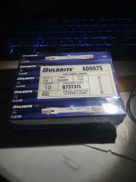 Q75T3CL BULBRITE Xp Uv Brick