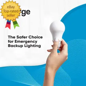 711181037982 Bulb Battery Backup Light Emergency Rechargeable #3