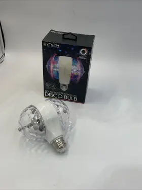 805112130115 DOUBLE Rotating Led Disco Bulb Multicolor