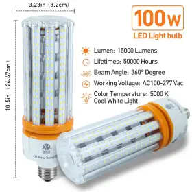 347322980560 LED Corn Bulb Light Daylig #2