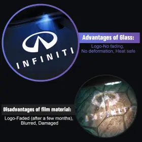 Canpo-if CANPO Fade Car Door Lights Infiniti Led Welcome #2