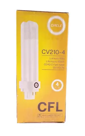 CV210-4 CIRCLE Volt Cfl Bulbs