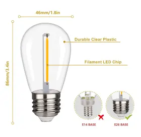 S9-YD8B-RIHC CLSETAIC Shatterproof Led Lights Waterproof Pack