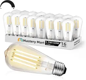 MM-ST19 LED Pack Edison Bulb Dimmable