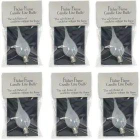 364029 COLONIAL TIN WORKS Pack Flicker Flame Candle Lite Bulb