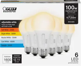 OM100DM LIGHT Bulb Dimmable Selectable Temperatures