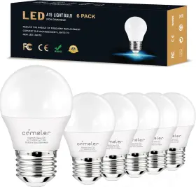 313057951981 COMZLER Ceiling Fan Light Led Bulb Bright Wat