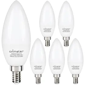 Comzler Czc37ct270011a E12 Led Bulb Small Candelabra Bulbs 60w Equivalent Warm White 2700k Ceiling