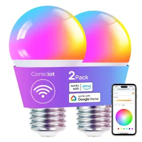 850053671111 CONSCIOT Smart Light Wifi Led Bulb Alexa Google