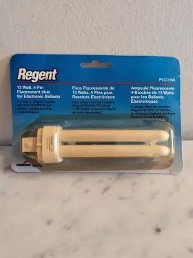 PLC13W COOPER LIGHTING Fluorescent Lamp Bulb Regent