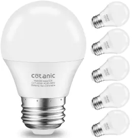 821906883593 COTANIC Led Bulb Ceiling Fan Natural