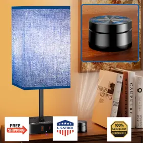 B0FKH6D51V COZOO Bedside Desk Lamp Remote Control Touch Usb