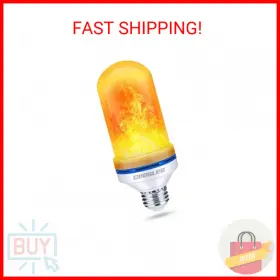 652267631215 CPPSLEE Led Flame Light Bulbs Flickering Base
