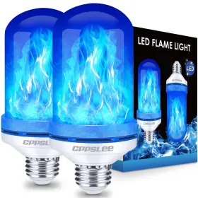 SKU200042-BLUE CPPSLEE Led Flame Light Bulbs Flickering Base