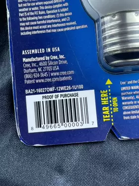 810048025978 CREE Led Light Bulb #3