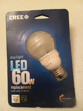 810048025985 CREE Led Light Bulb Dimmable Omnidirectional