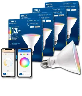CMPAR38-120W-AL-9ACK-MP CREE Lighting Connected Smart Led