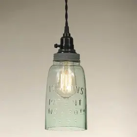 930054T CTW HOME COLLECTION Half Gallon Bottom Mason Jar Lamp