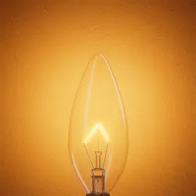 653555022593 CYLYT Candle Light Bulbs Dimmable Chand #2