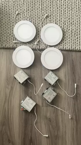 93130209 CYNC Ge Wafer Smart Led Downlight Fixture Juntion