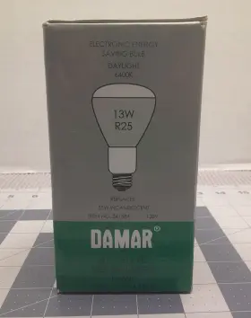 EL13W-R25-64K DAMAR Fluorescent Lamp Light Bulb