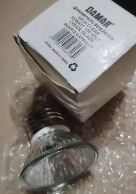 Q35HR16FL30-E26-CG DAMAR Cover Glass Quartz Light Bulb