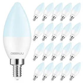 DEB11E1206ABN DEGNJU Pack Chandelier Light Bulbs Candelabra