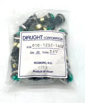 616-1232-140F DIALIGHT CORPORATION Panel Mount Indicator