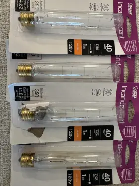 40T6.5-CL-N DIODESY Pack Tubular Light Bulbs