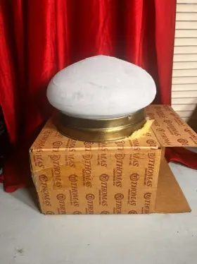 Thomas DIODESY Dome Ceiling Light Fixture Frosted Glass