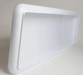 LFX-PUFF-35W-30K-WH DIODESY Flush Mount Ceiling Light Close #3