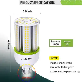 789789956608 DJDTDTY High Brightness Led Light Bulb Corn Base #3