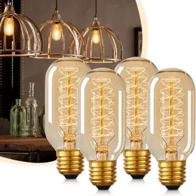 ECO206 DORES Edison Light Bulb Spiral